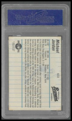 1994 Fleer ProCards : Barons fully visible #633a Michael Jordan WCG GEM-MT 10