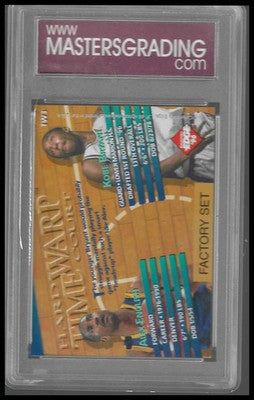 1996 Collector's Edge Rookie Rage Time Warp #TW3 Kobe Bryant Alex English MGS 10