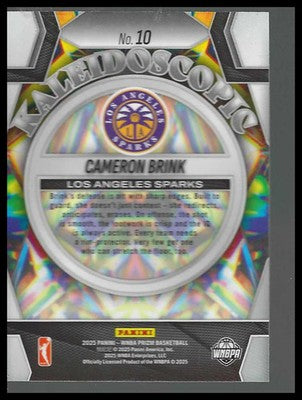 2025 Panini Prizm WNBA Kaleidoscopic #10 Card