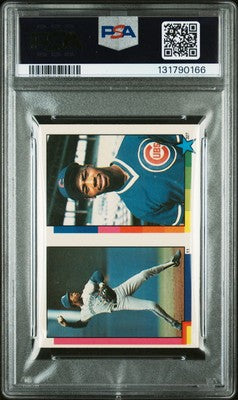 1990 Topps Stickercard #35 Fred Mcgriff PSA8