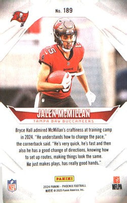 2024 Panini Phoenix #189 Jalen McMillan Rookie RC