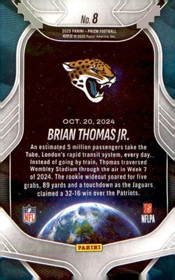 2025 Panini Prizm Global Reach #8 Brian Thomas Jr.