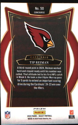 2024 Panini Select Black & Gold Prizm Shock #50 Tip Reiman Rookie RC