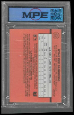 1990 Donruss #692 Ryne Sandberg MPE 8