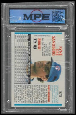 1992 Donruss #576 Ryne Sandberg MPE 8.5