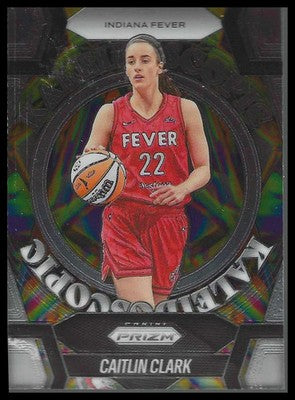 2025 Panini Prizm WNBA Kaleidoscopic Card #4 Caitlin Clark