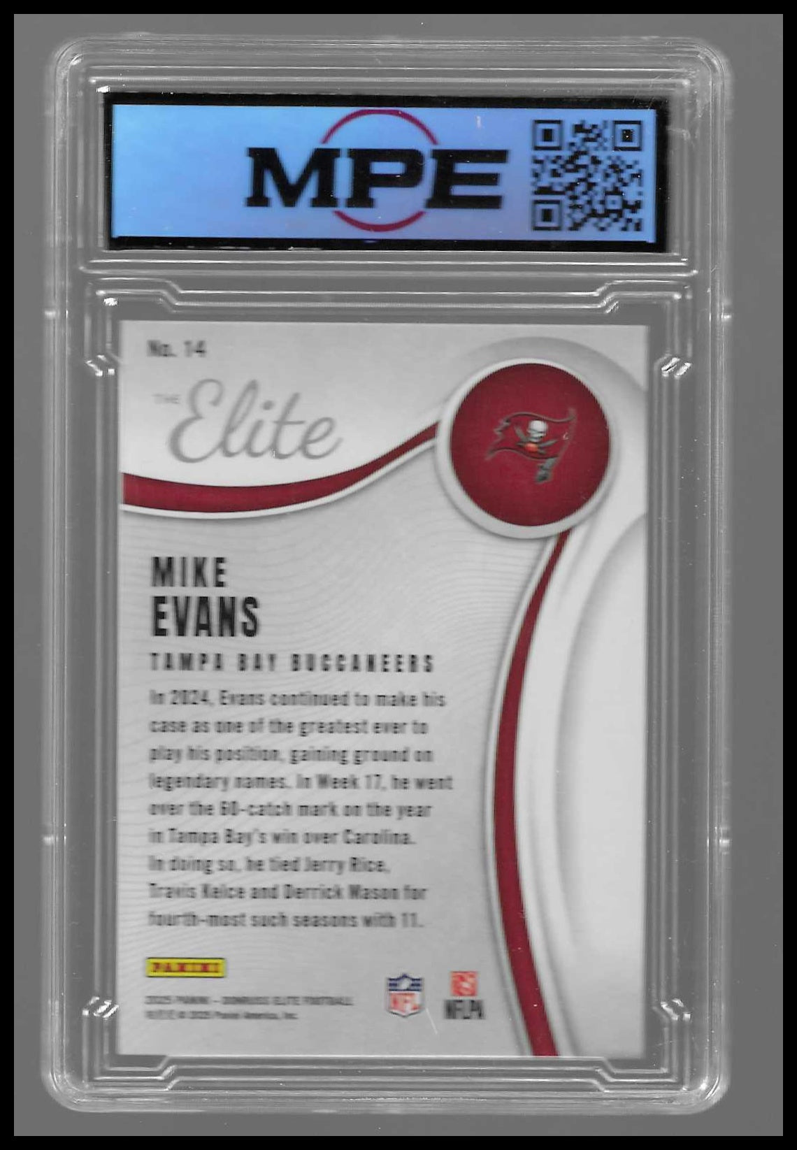 2025 Donruss Elite The Elite Green #14 Mike Evans