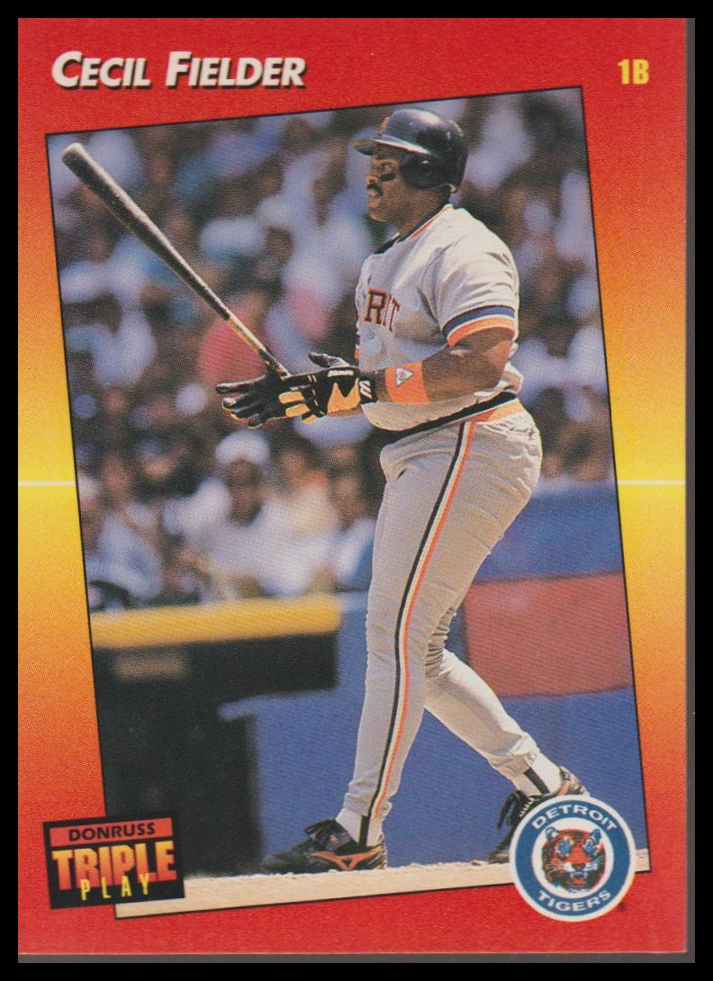 1992 Triple Play #29 Cecil Fielder