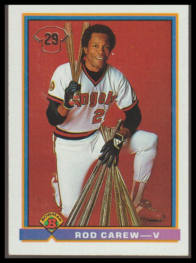 1991 Bowman #5 Rod Carew