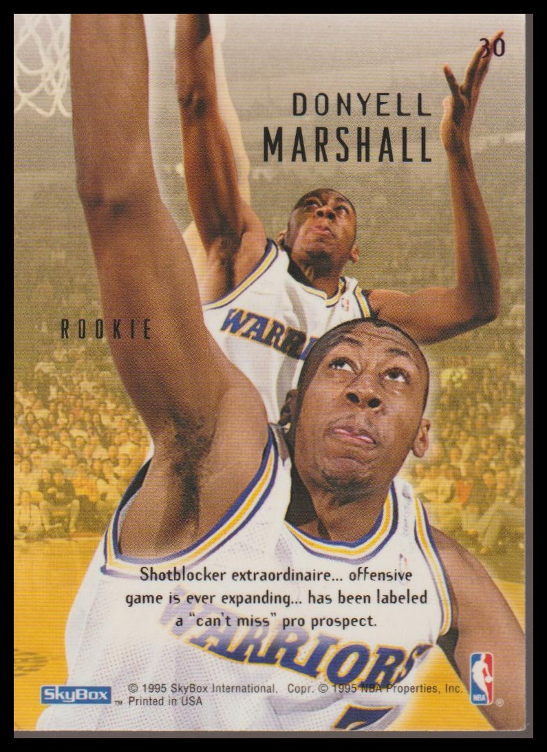 1994-95 SkyBox E-Motion #30 Donyell Marshall