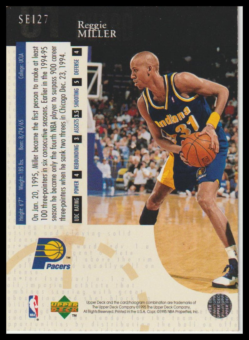 1994-95 Upper Deck #SE127 Reggie Miller Special Edition
