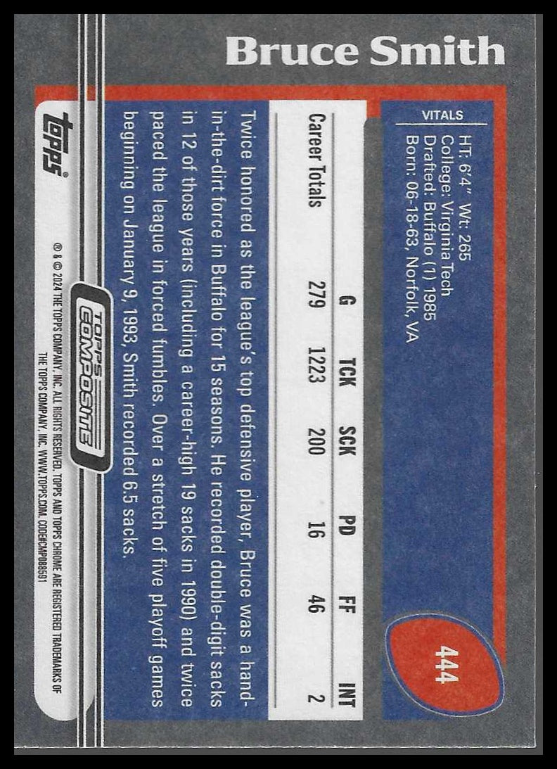 2023 Topps Composite #444 Bruce Smith