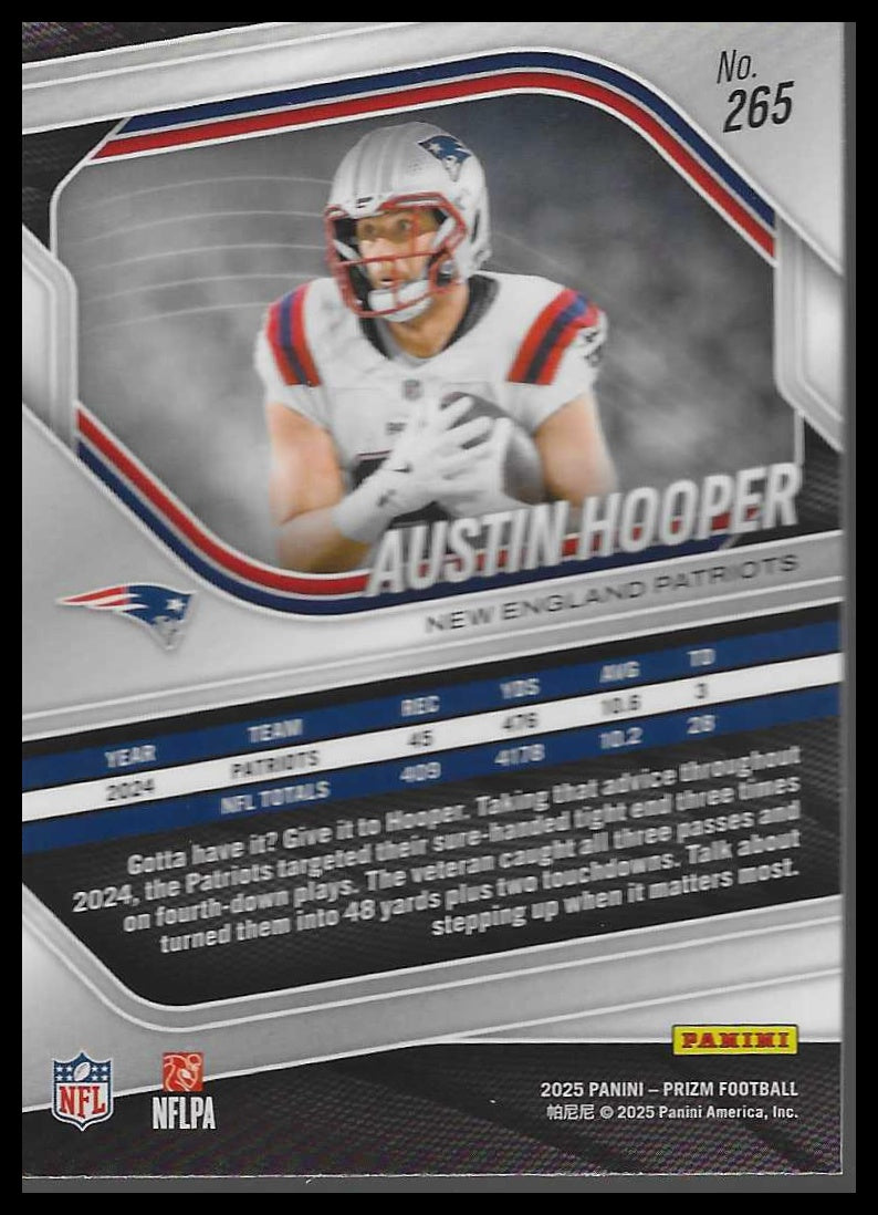 2025 Panini Prizm #265 Austin Hooper