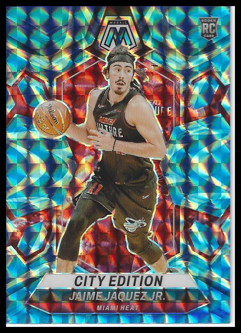 2023-24 Panini Mosaic #280 Jaime Jaquez Jr. Reactive Blue