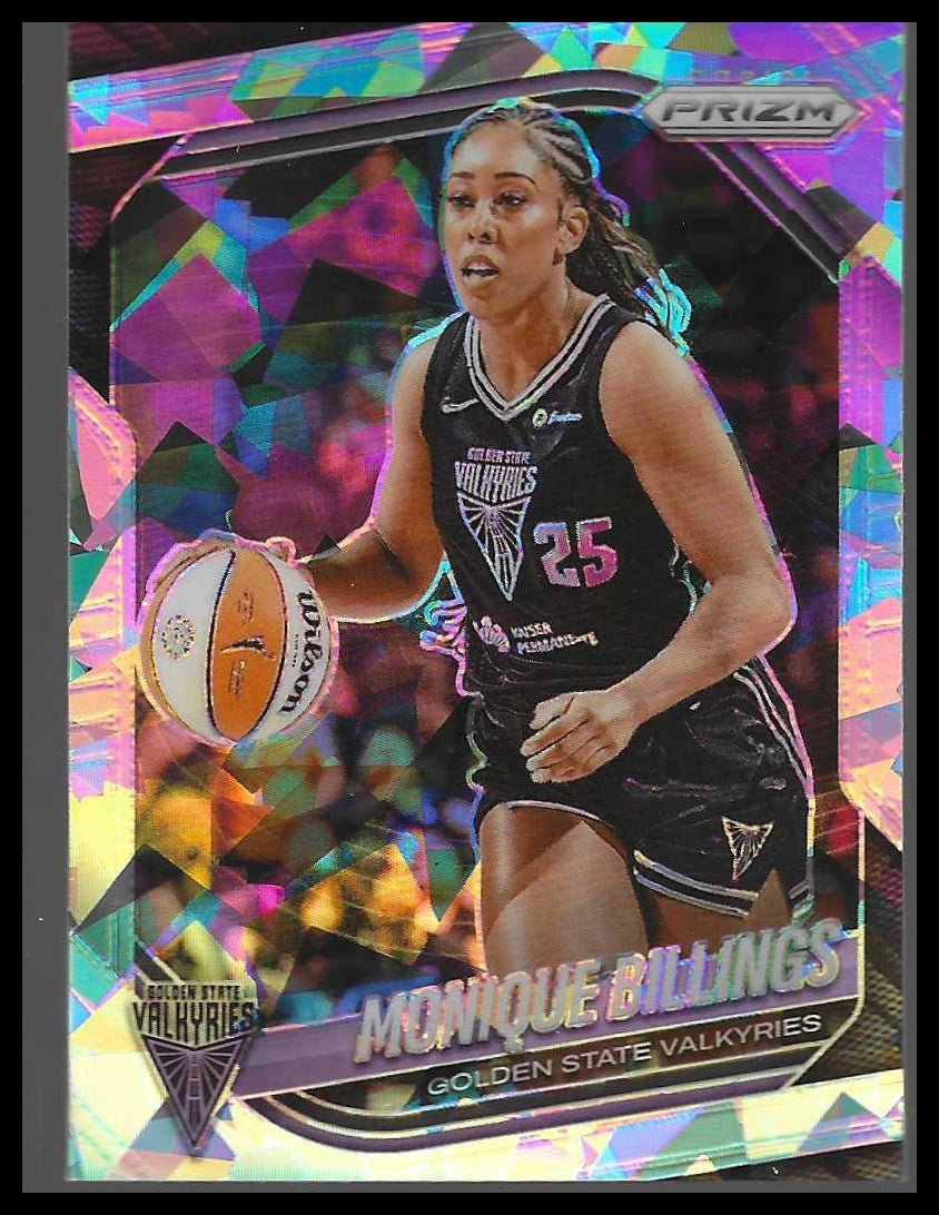 2025 Panini Prizm WNBA #99 Monique Billings Ice Prizms