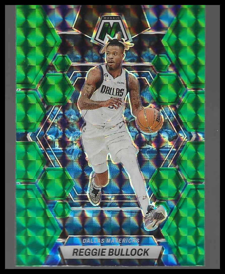 2022-23 Panini Mosaic #116 Reggie Bullock Green