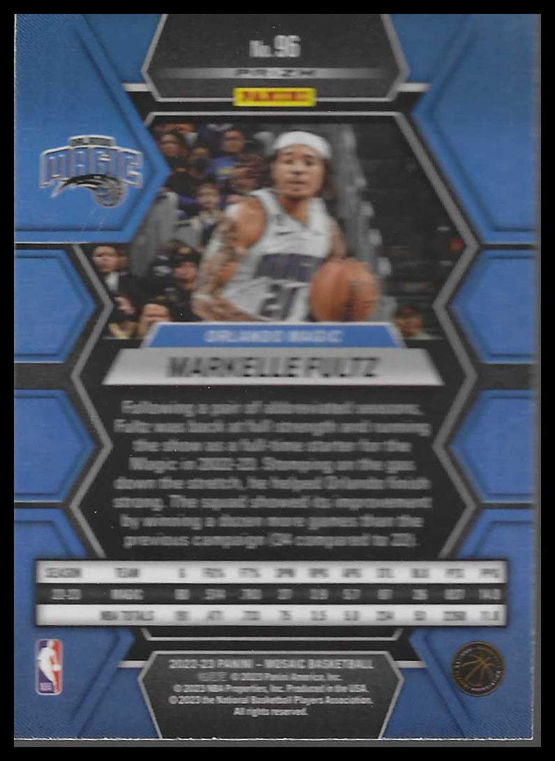 2022-23 Panini Mosaic #96 Markelle Fultz Mosaic