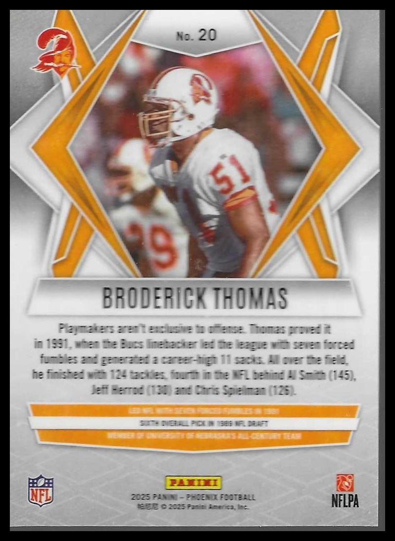 2025 Panini Phoenix #20 Broderick Thomas