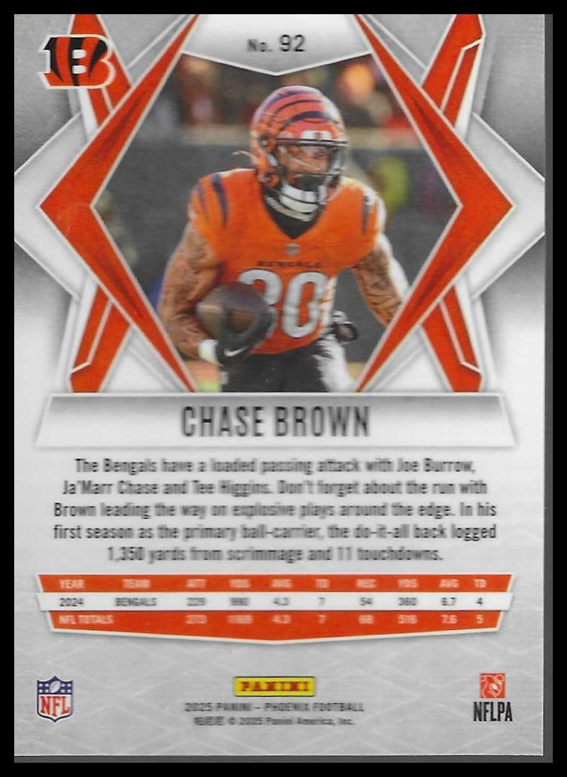 2025 Panini Phoenix #92 Chase Brown
