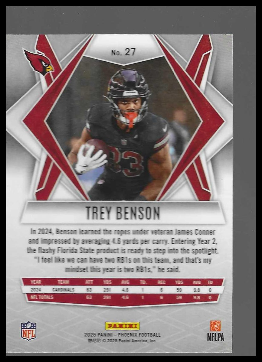 2025 Panini Phoenix #27 Trey Benson