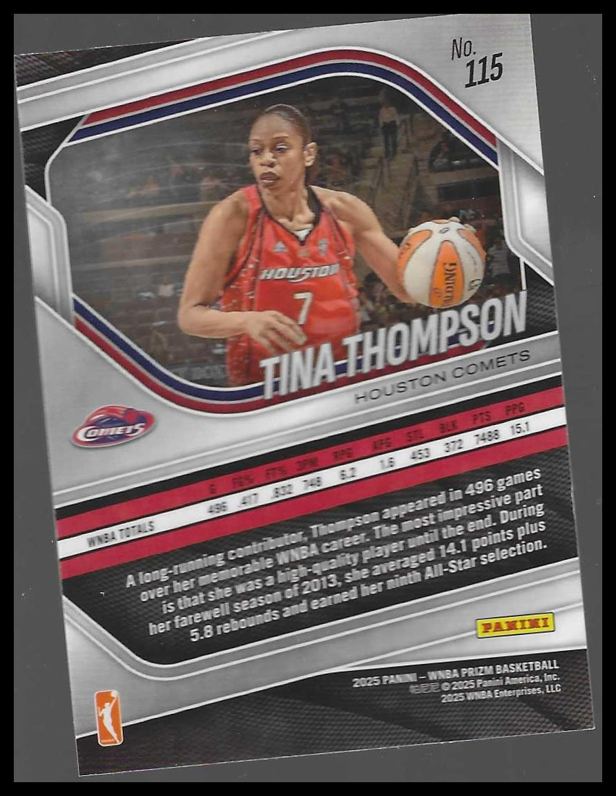 2025 Panini Prizm WNBA #115 Tina Thompson