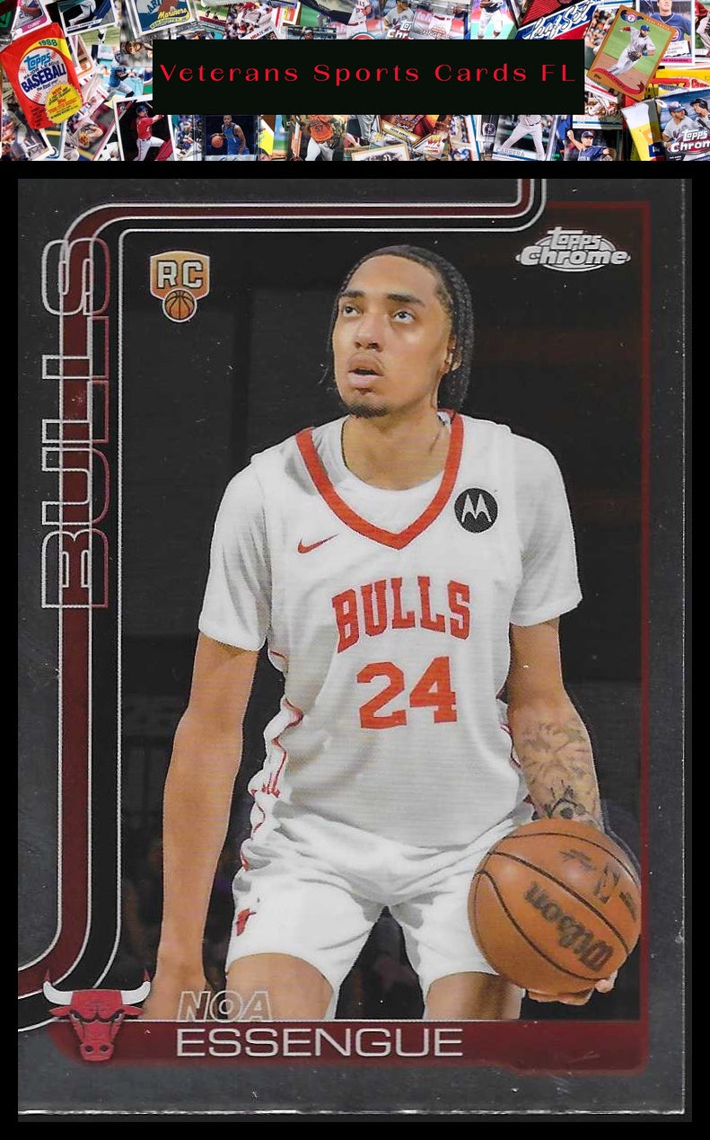 2025-26 Topps Chrome #262 Noa Essengue