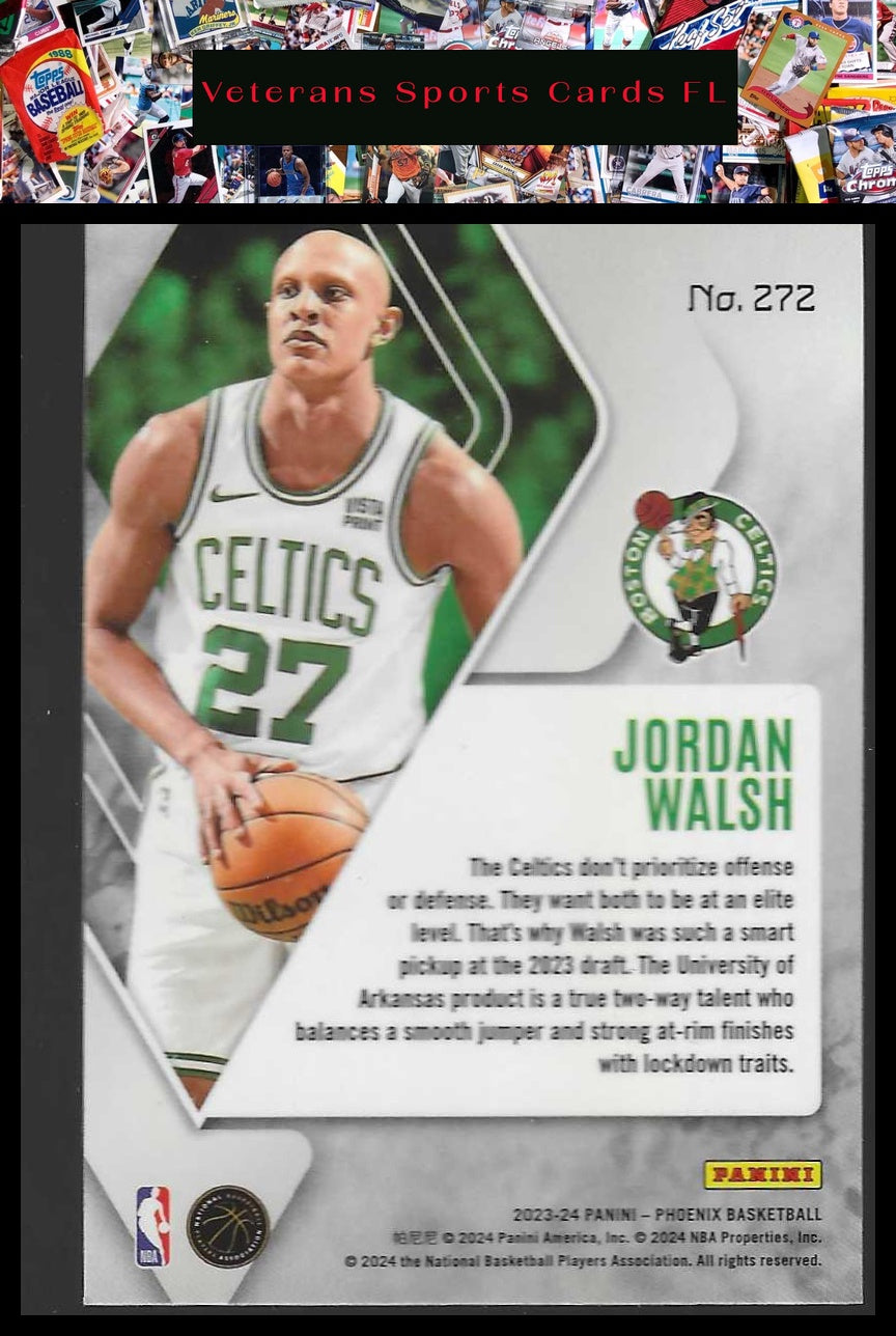 2023-24 Panini Phoenix #272 Jordan Walsh
