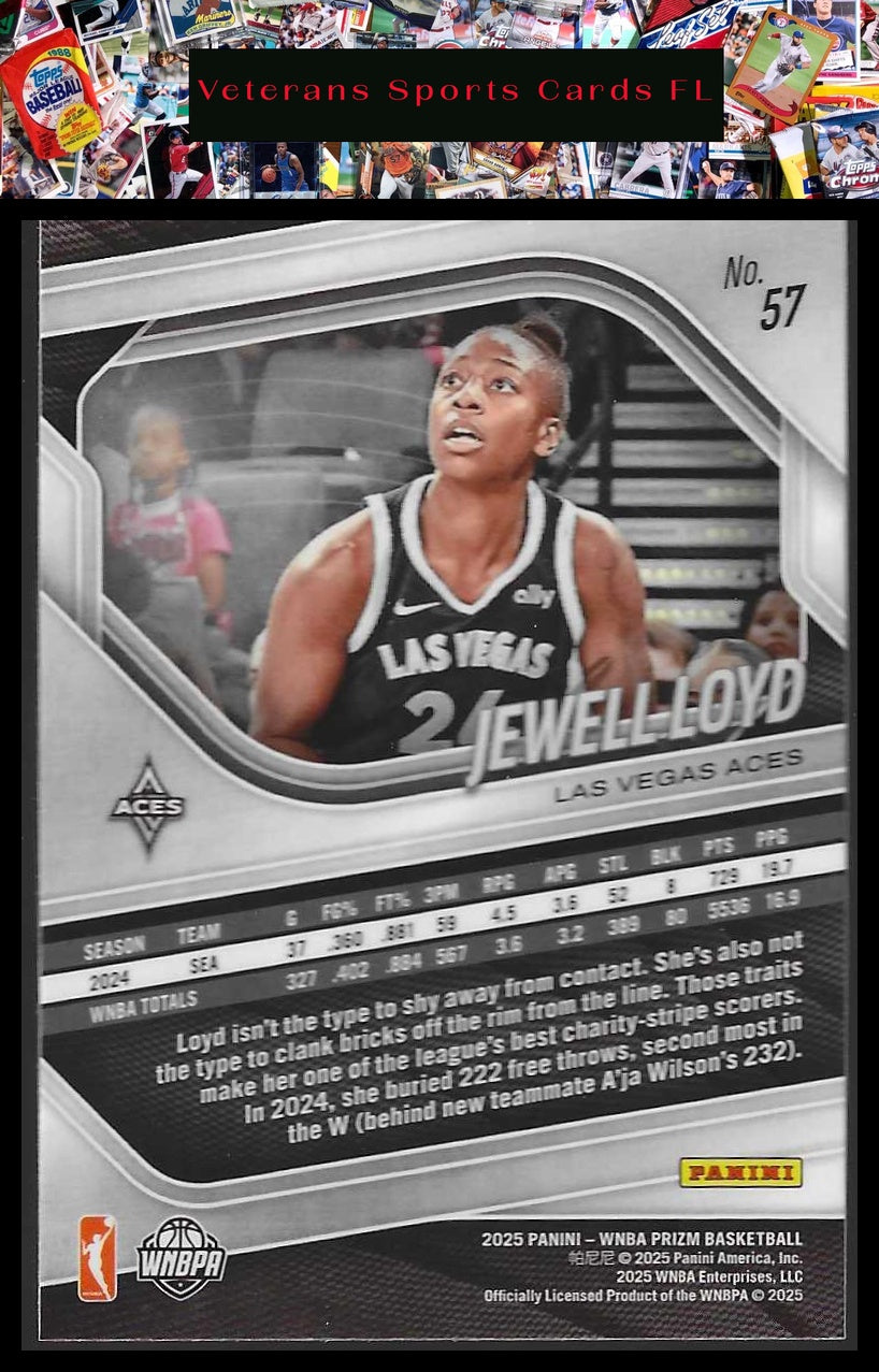 2025 Panini Prizm WNBA #57 Jewell Loyd