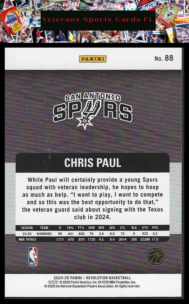 2024-25 Panini Revolution #88 Chris Paul