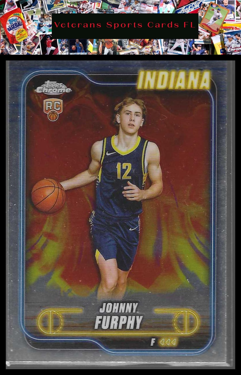 2024-25 Topps Chrome #139 Johnny Furphy