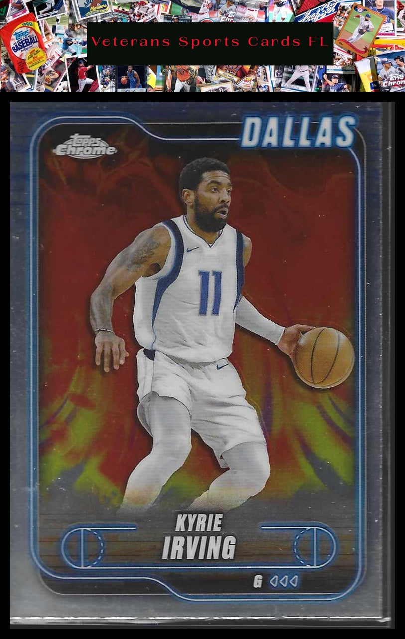 2024-25 Topps Chrome #117 Kyrie Irving