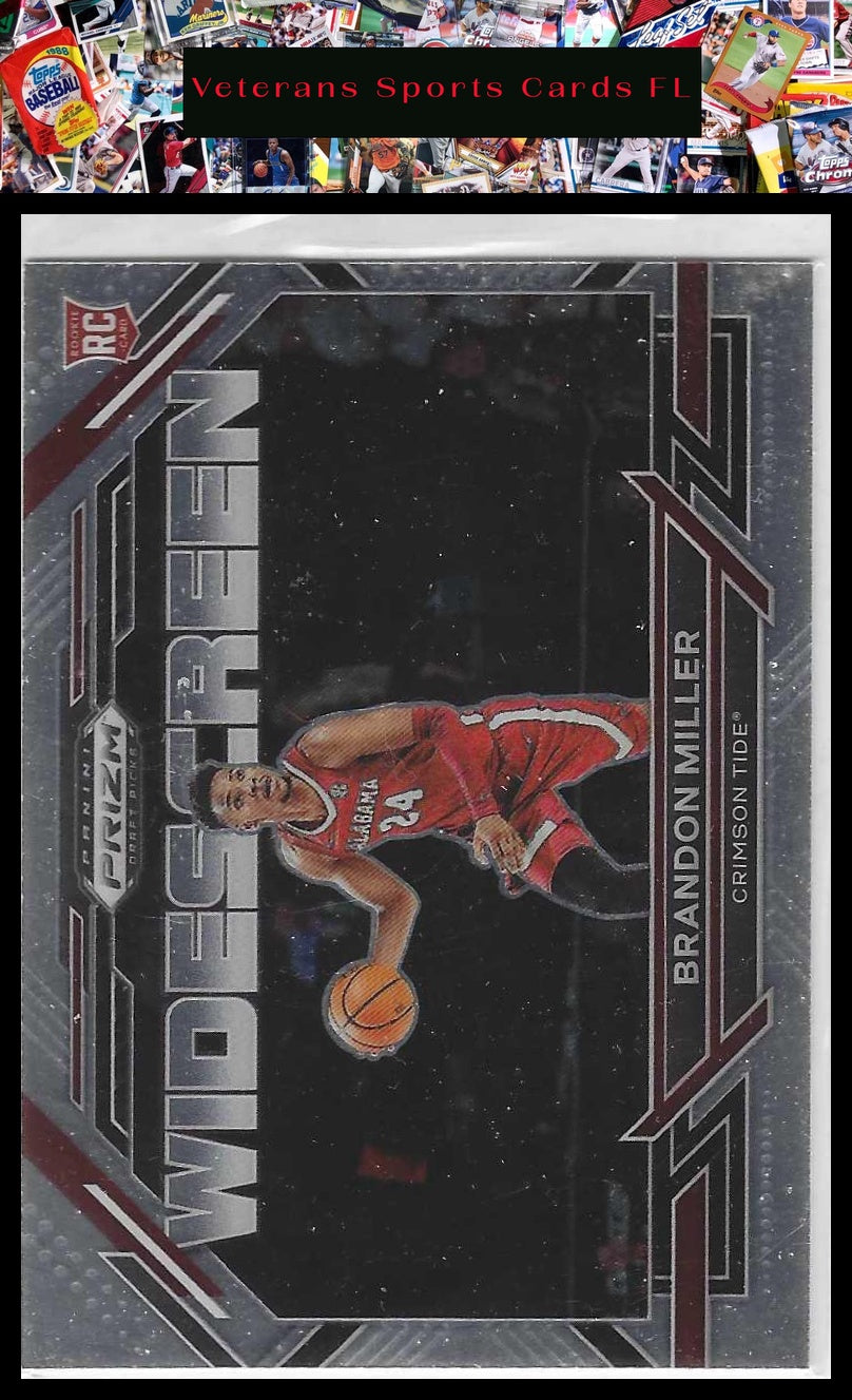 2023 Panini Prizm Draft Picks #9 Brandon Miller Widescreen