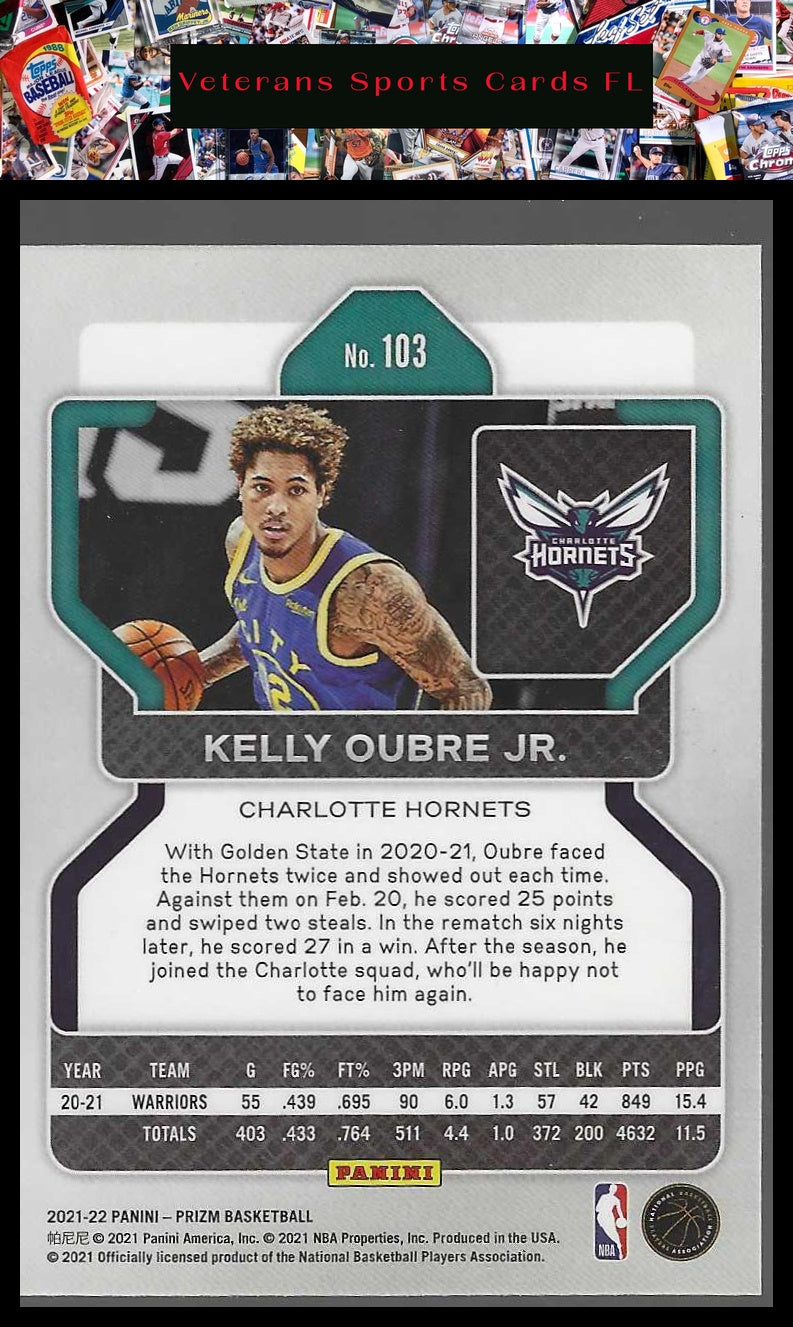2021-22 Panini Prizm #103 Kelly Oubre Jr.