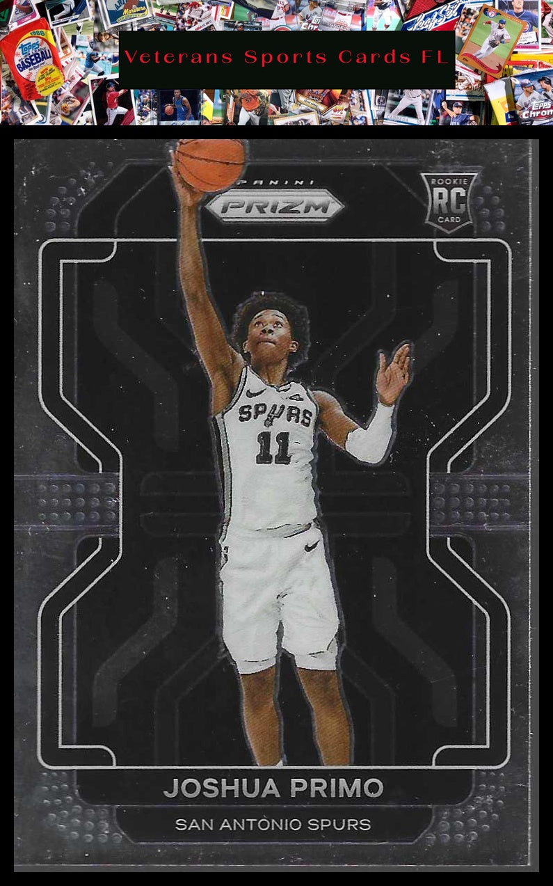 2021-22 Panini Prizm #298 Joshua Primo