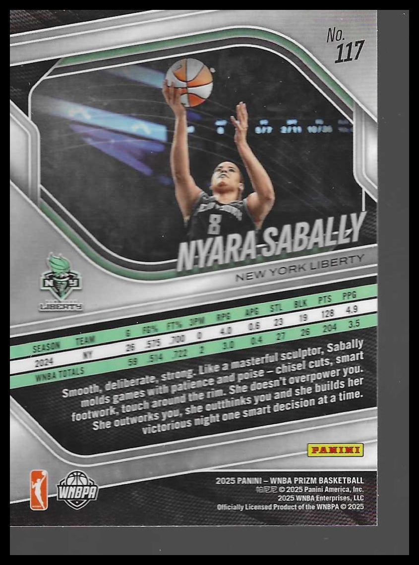 2025 Panini Prizm WNBA #117 Nyara Sabally
