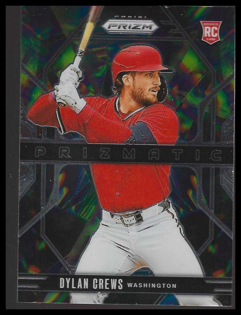2025 Panini Prizm #14 Dylan Crews Prizmatic Washington Nationals