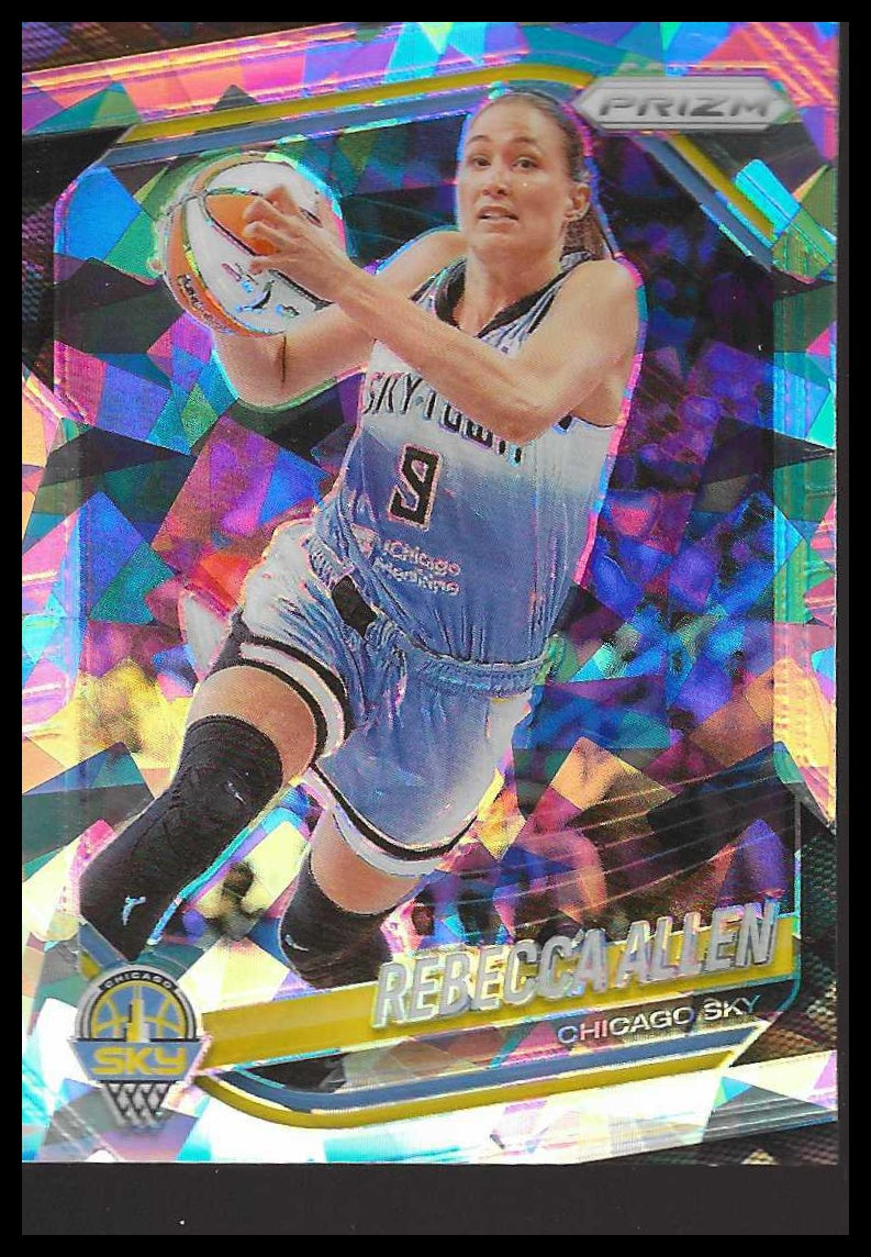 2025 Panini Prizm WNBA #67 Rebecca Allen Ice Prizms Chicago Sky