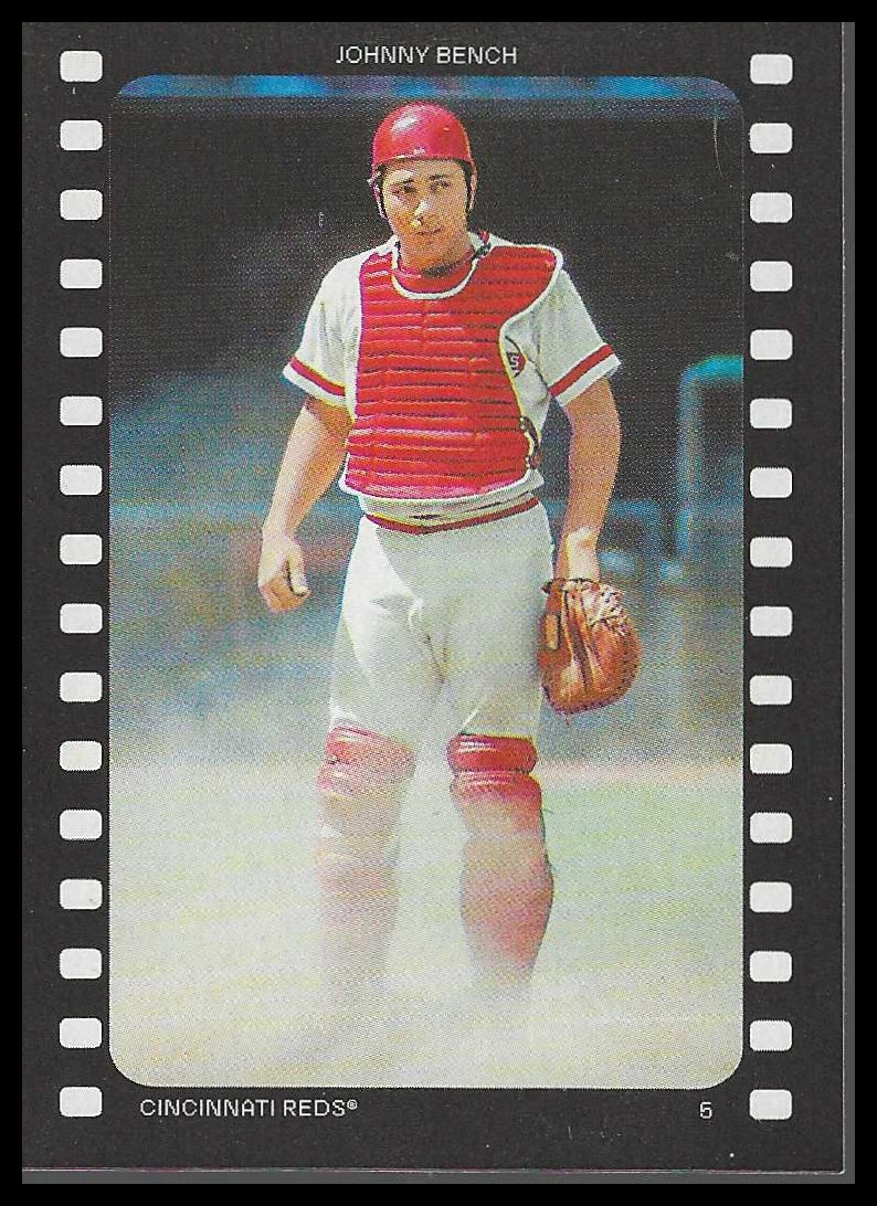 2026 Topps Heritage #RA-JB Johnny Bench Ready, and Action! Cincinnati Reds
