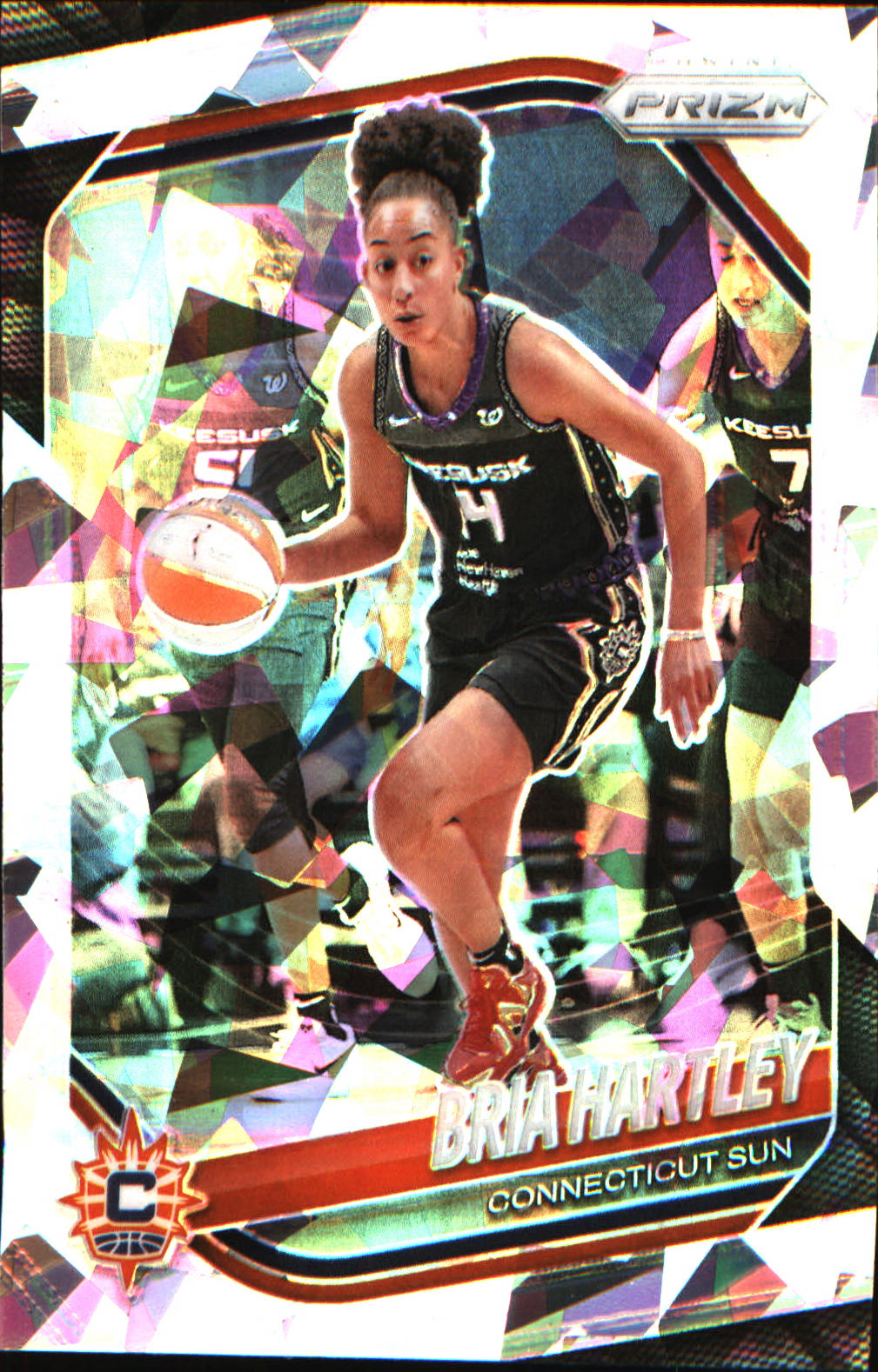 2025 Panini Prizm WNBA Ice Prizm #86 Bria Hartley