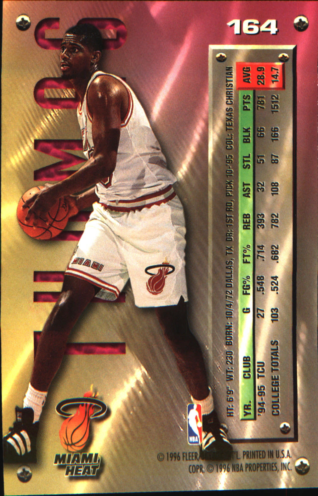 1995-96 Metal #164 Kurt Thomas Rookie Rookie