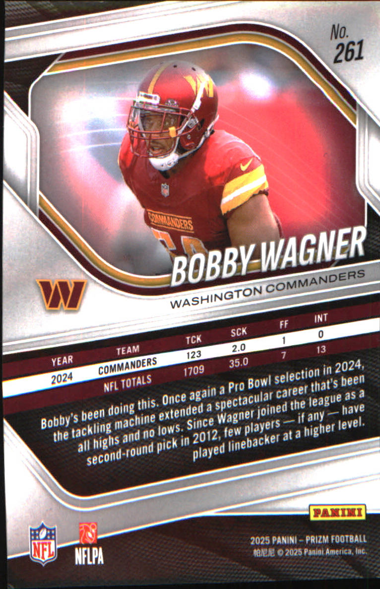 2025 Panini Prizm #261 Bobby Wagner