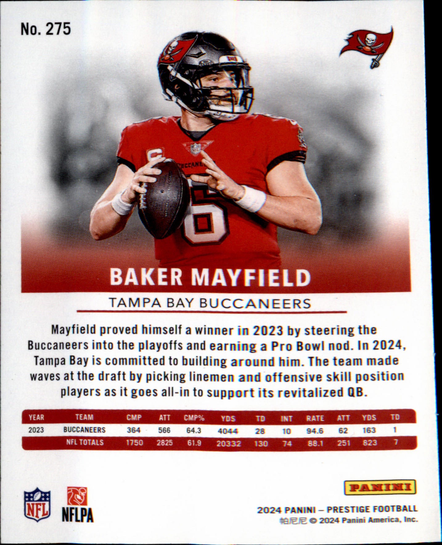 2024 Panini Prestige #275 Baker Mayfield