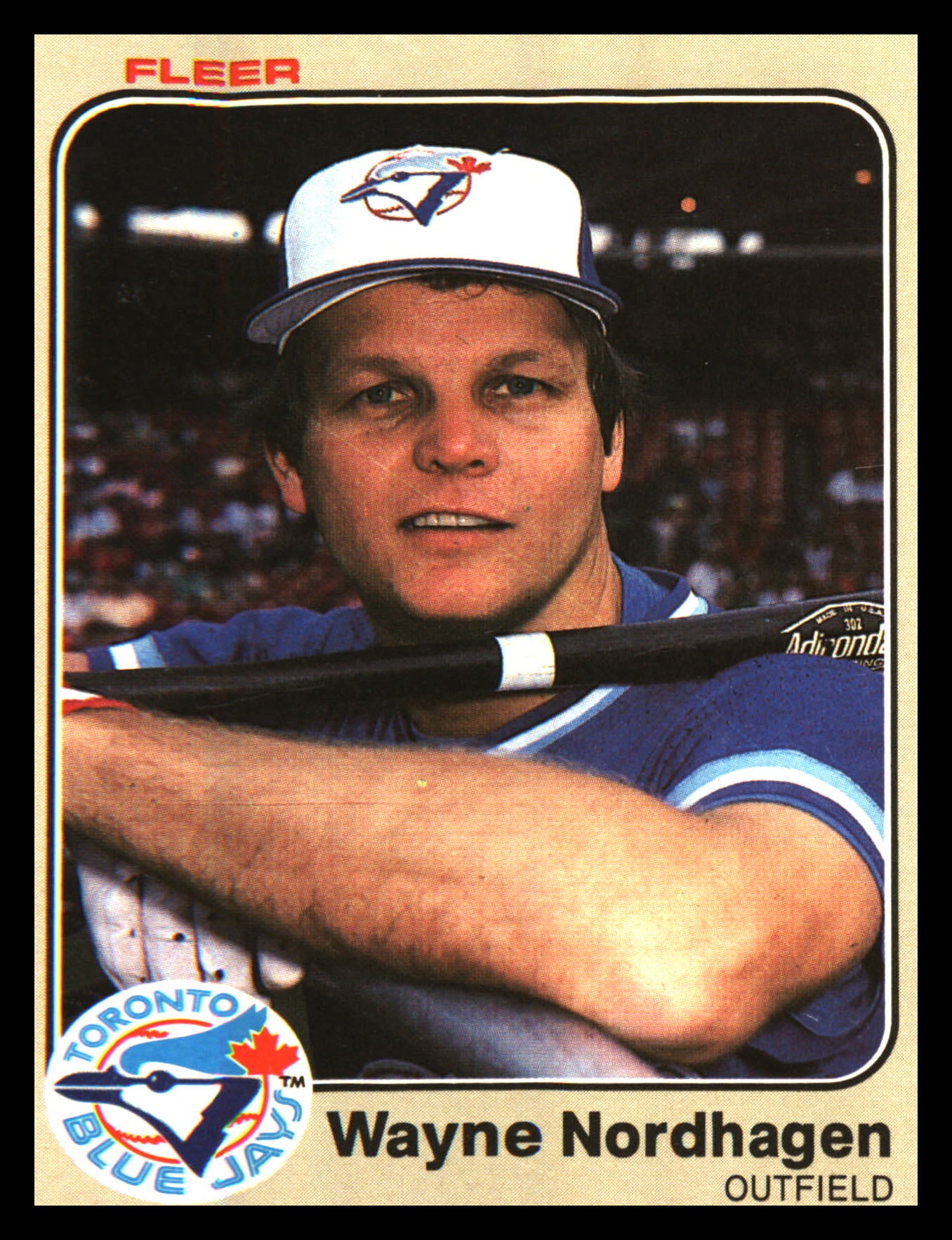 1983 Fleer #438 Wayne Nordhagen