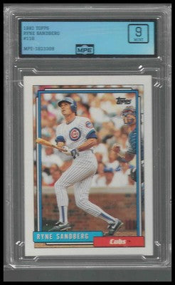 1992 Topps #110 Ryne Sandberg MPE 9