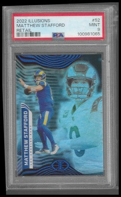 2022 Panini Illusions - Retail #52 Matthew Stafford PSA 9 POP 1