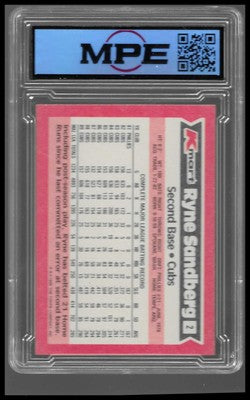 1990 Topps Kmart Super Stars Ryne Sandberg #2 MPE 8.5 NM-MT+ Chicago Cubs HOF