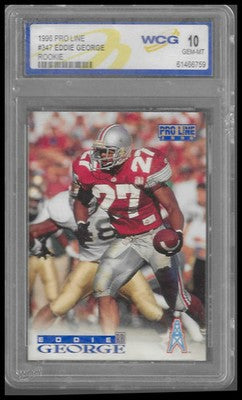 1996 Pro Line #347 Eddie George Rookie