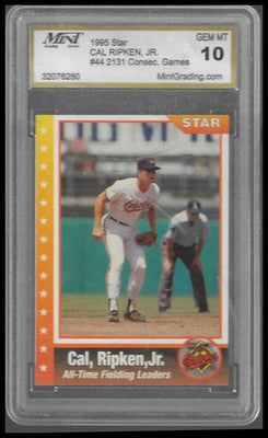1995 Star Cal Ripken, Jr. 80 #44 Cal Ripken Jr. MINT 10