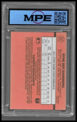 1990 Donruss #692d Ryne Sandberg Other 8