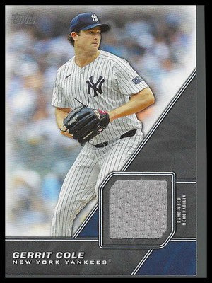 2026 Topps Major League Materials Relics #MLM-GC Gerrit Cole